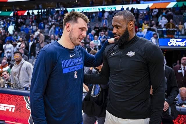 Luka Doncic Have Been Fine $30000 By NBA For Foul Talk To Lakers Lebron james….. see..more..