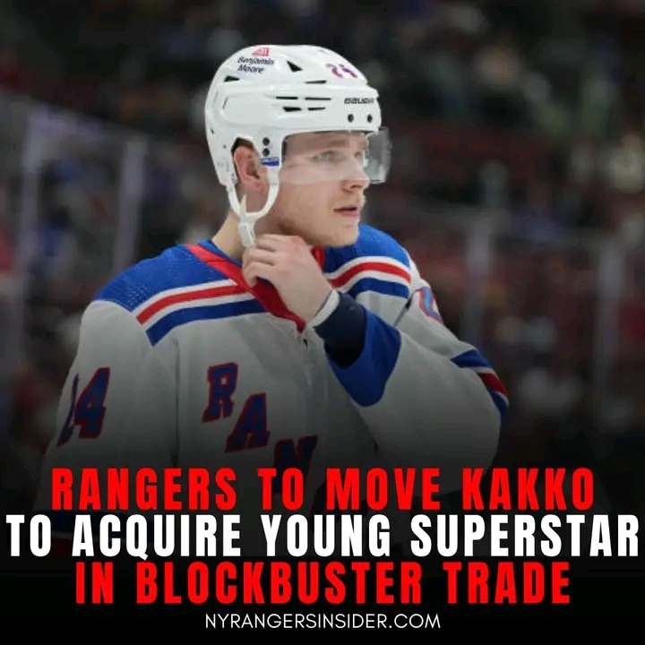 Rangers To Move KAKKO  To Aquire  Young Superstar in Blockbuster TRADE…see..more