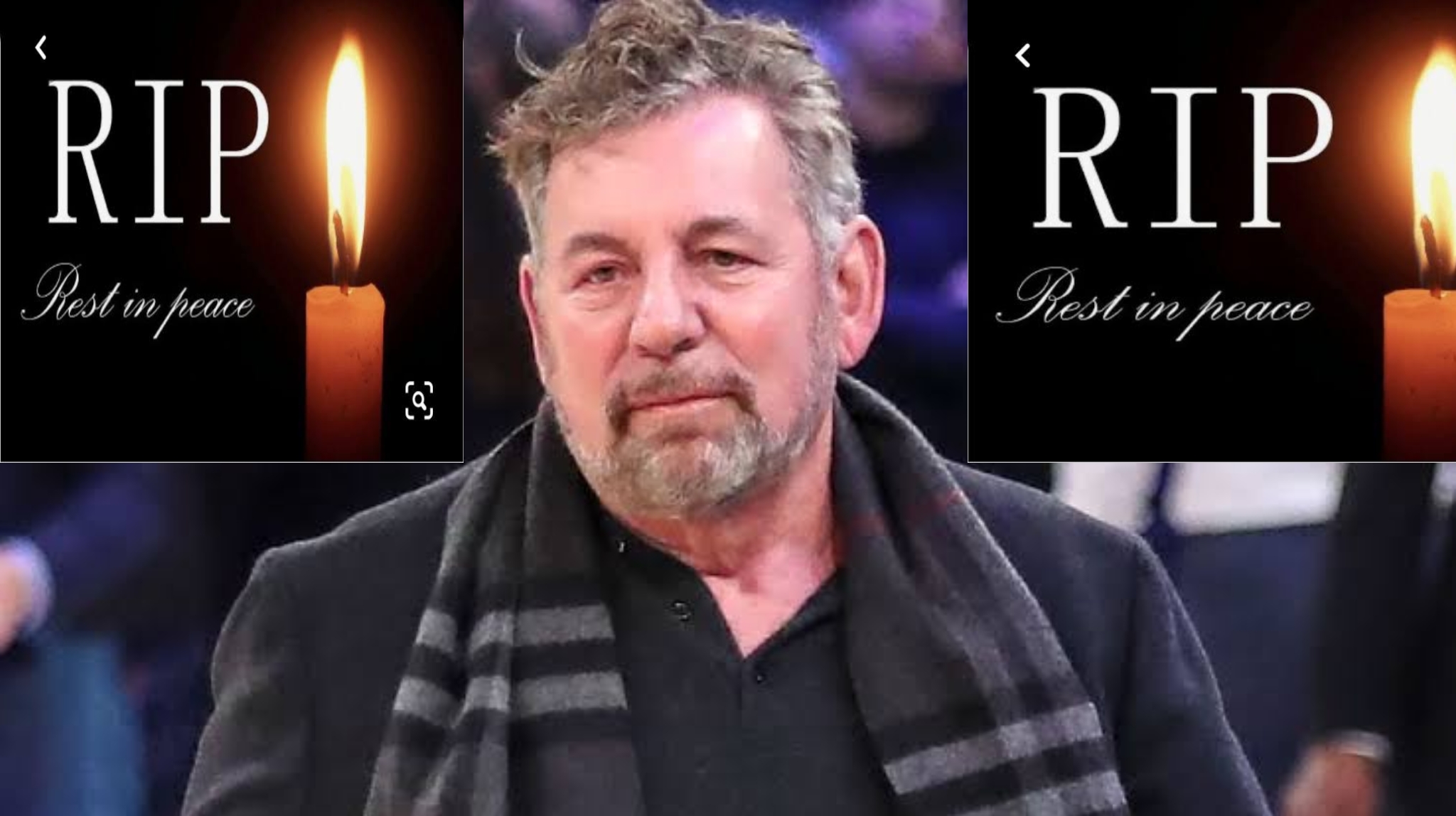 Breakingnews: New York Knicks owner #James Dolan’s  Just passed away at the Aged of 69….see…more….