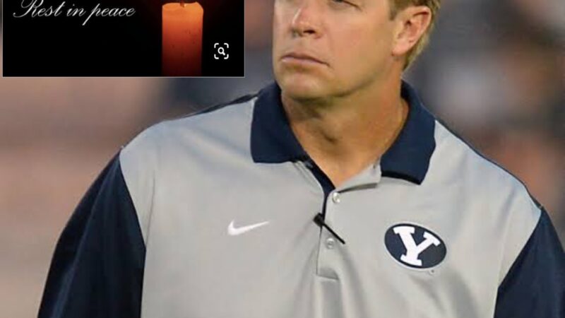 SAD NEWS: Former BYU Cougers Football Head Coach #Bronco Mendenhall is Gone…..