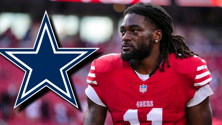 Trade deadline:49ers’ Brandon Aiyuk finally agreed to a three-year With Dallas Cowboys worth $60 million, including $41 million guaranteed.