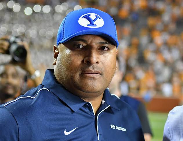 SAD NEWS: #Kalani Sitake Head Coach of BYU Cougars football is Gone….