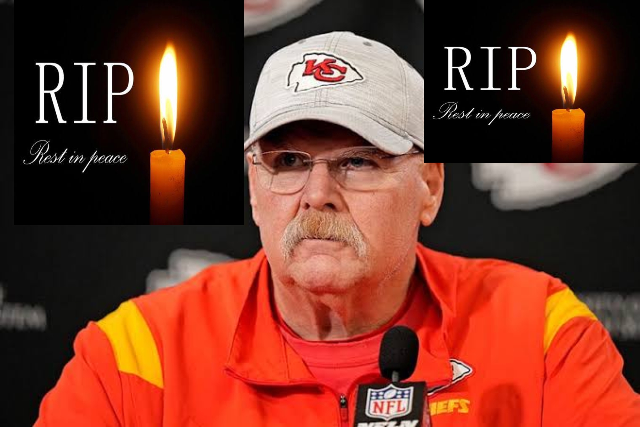 Heartbreaking: Andy Reid Head Coach of Kensas City Chiefs Just Passed Away at the Aged of 66…see..more…