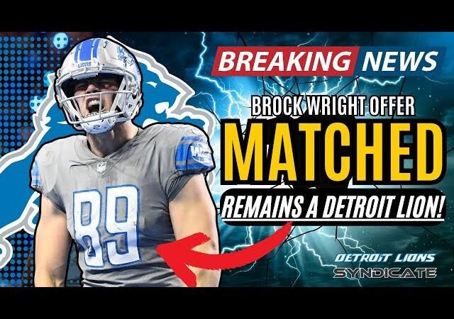 Breaking news: Detroit Lions vowed a deal to complement their performance…see more…