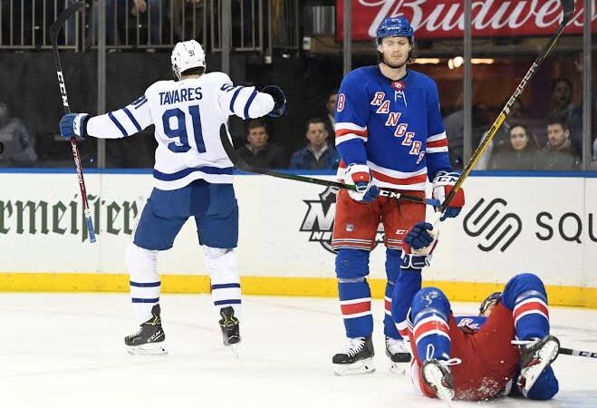 Breaking News: New York Rangers is thrown into celebration as the Hockey club signs John Tavares…see more…