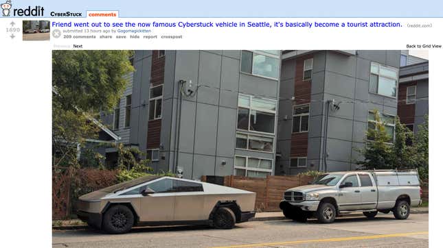 Breaking news: Abandoned Tesla Cybertruck Becomes Tourist Destination In Seattle …read more…