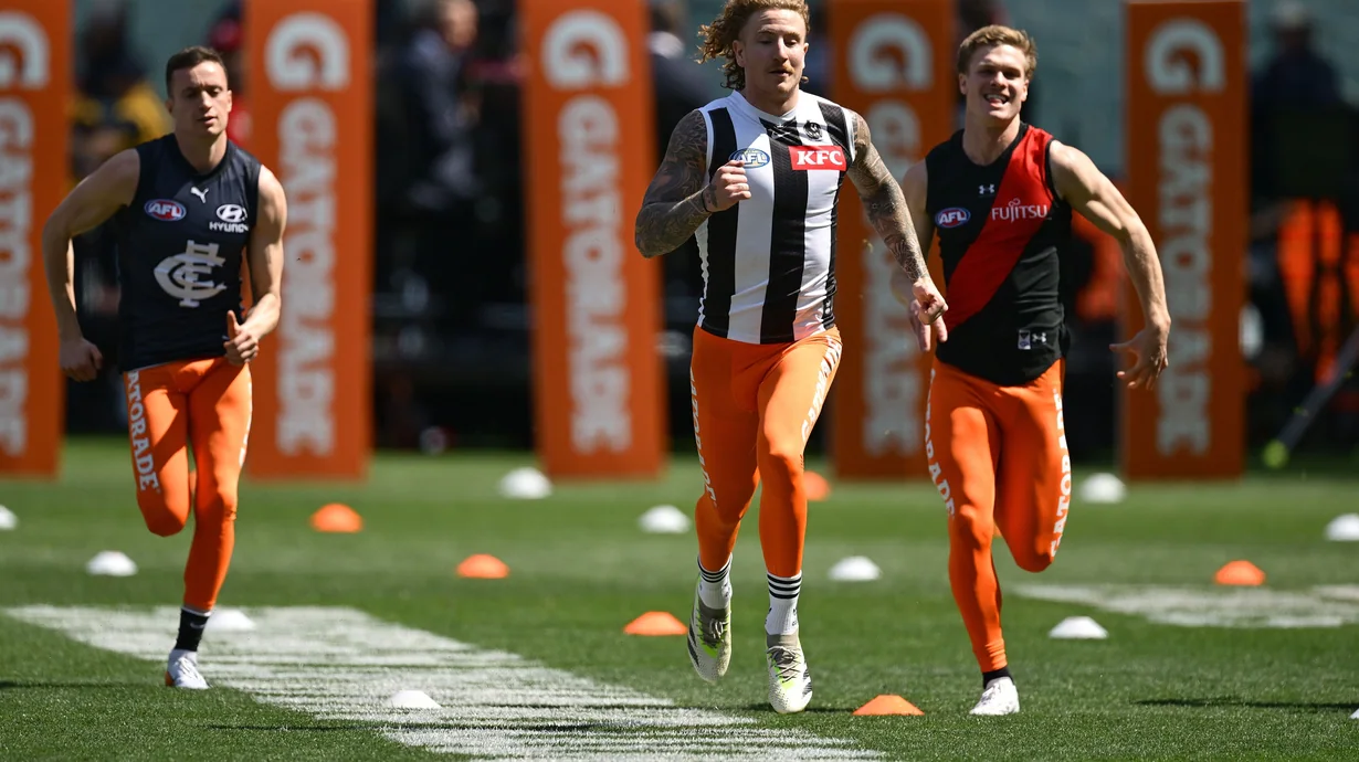 Just in: McCreery Crowned Fastest Player in the AFL.