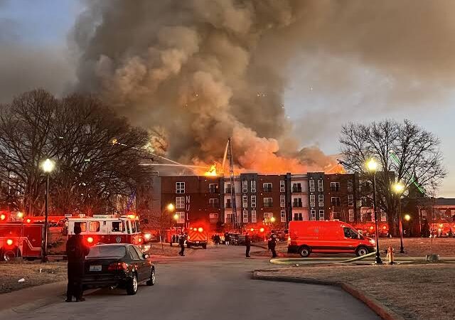 Tragic Report: Checkout  the Fire Outbreak that occur in Louisville ,Kentucky Early hours of today…see..more…