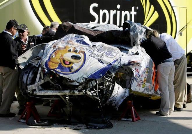 Tragic Event: Check out the number of Nascar players involved in car crash: May the sauls rest in peace…see more…