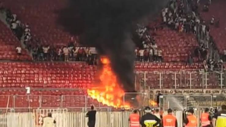 Tragedy Strikes Collingwood as Their Stadium Burns Down.