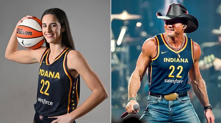 News flash :Country Star Tim McGraw Dons Caitlin Clark’s Indiana Fever Jersey again at Concert in…..