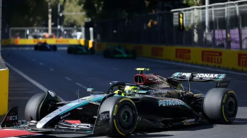 Frustrated Hamilton Forced to “Yank” Steering Wheel in…..