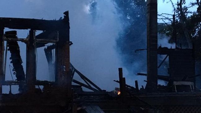 Breaking news: A devastating fire destroyed the Barnardsville neighborhood subdivision this morning.