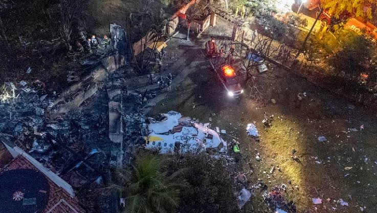 Breaking news: plane crash annihilate part of Joshua tree national Park