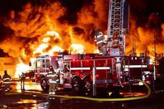 Sad News: devastated fire destroy  part of Burnsville Transit damaging 28 vehicle  and 55…. see more 