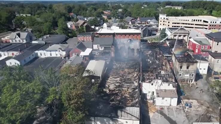 Breaking News: Devastating Fire Destroys Large Parts of Abbeville, SC Community.