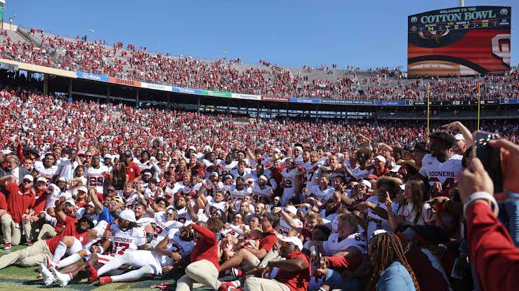 Breaking News: Fans protested and Destroyed Half of Oklahoma Sooners Stadium over Humiliating Defeat against The Red River!!! This is pathetic and unprecedented…see more…