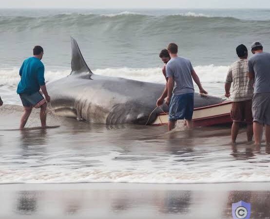 BREAKING NEWS: Just Now: Fishing Boat Obstructed by Deadly Shark in OBX Leaving 5 Tourists Dead!!!…see more…