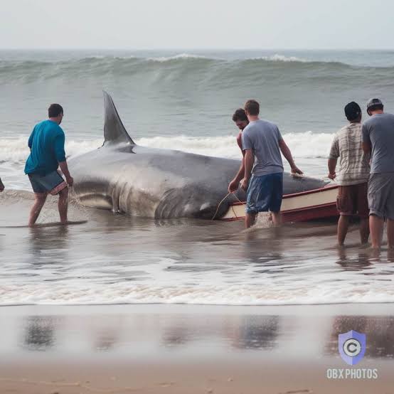 BREAKING NEWS: Just Now: Fishing Boat Obstructed by Deadly Shark in OBX Leaving 5 Tourists Dead!!!…see more…