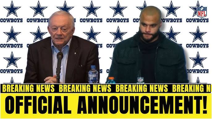 Breaking News: Dollars Cowboys head announced departure…… See more 