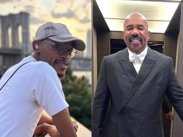 Breaking news: Steve Harvey pays tribute to Enoch Alford…see more