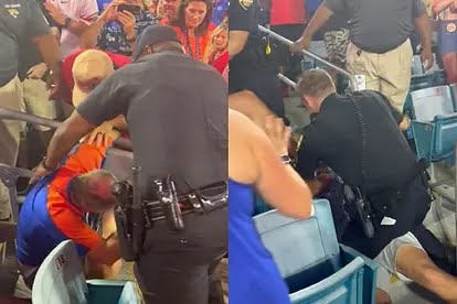 Breaking news :Tensions Erupt at Georgia-Florida Rivalry Game: Police Clash with Fans.