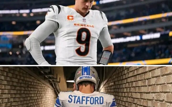 Shocking Romus:The Bengals are wasting Joe burrow like the lions wasted Mathew Stafford due to……….. more details 