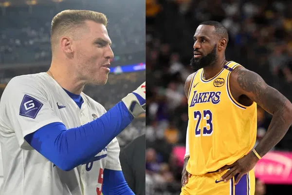 Just in:After Apologizing to Freddie Freeman Over Typo, LeBron James Visits NFL Buddy at Rams vs. Dolphins… read more…