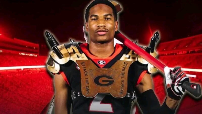 Home sweet home; Georgia just landed another 5-star cornerback. Best defensive back class of 2026,formal UGA commits back home 100% locked.