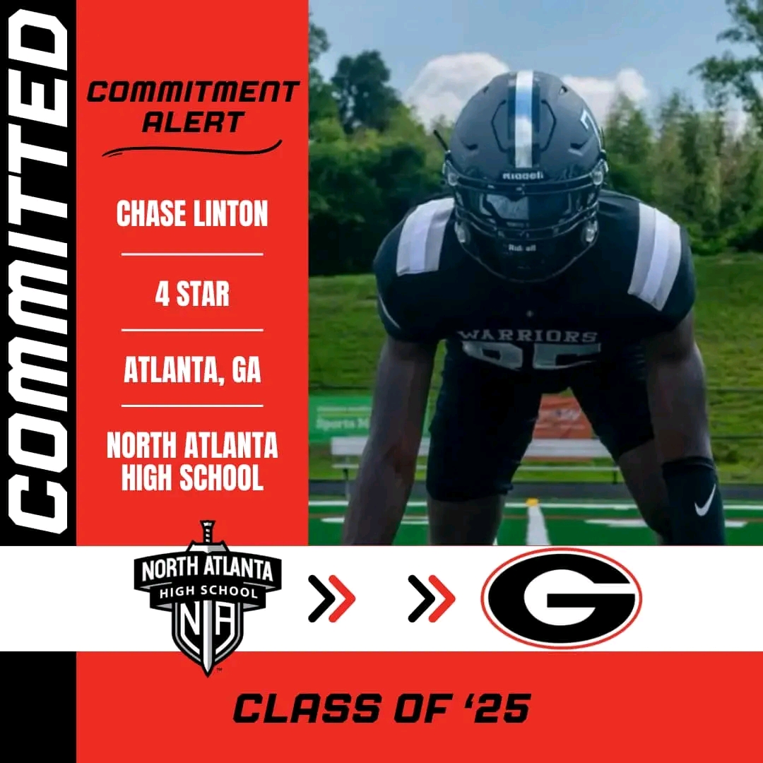 Good news :Georgia Bulldogs Secure Big Commitment: 4-Star Edge Rusher Joins 2025 Class.