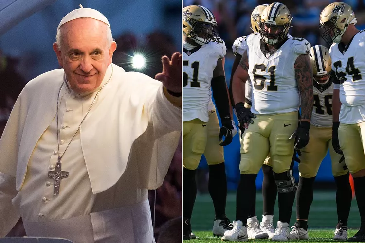 Breaking News: Pope Francis Keeps Accidentally Tweeting About the New Orleans Saints — And the Team Is Loving It.