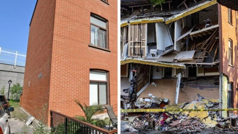 Breaking news:A three storey renting apartment collapsed in Eastern Toronto… read more