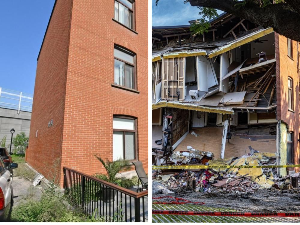 Breaking news:A three storey renting apartment collapsed in Eastern Toronto… read more