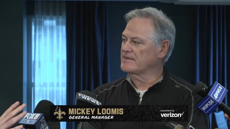 Breaking news now:The new Orleans saints GM Mickey Loomis just announces retirement due to this inability and heart conscience……… more details 👇