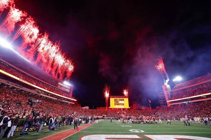 Rocket Launch Interrupts Historic 8-OT Finish in Georgia-Georgia Tech Game on ABC Orlando.