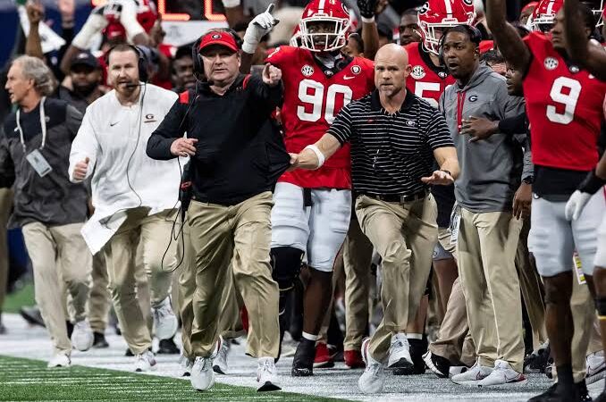 Georgia bulldogs erected an alter to celebrate college football victory come on Saturday 23th Nov…see more…