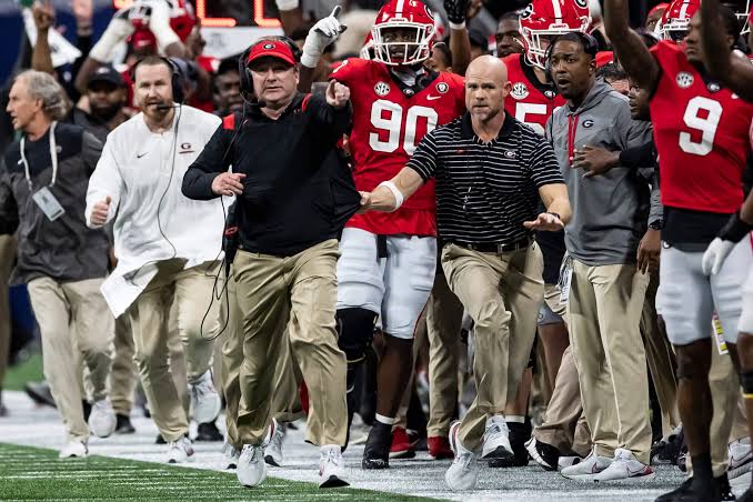 Georgia bulldogs erected an alter to celebrate college football victory come on Saturday 23th Nov…see more…