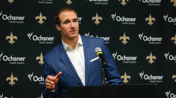 Breaking News: Drew Brees Terminates Contract as New General Manager of the New Orleans Saints.