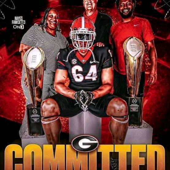 UGA Recruiting News: The University of Georgia Welcomes the Biggest College Football Player on Campus – He’s Not Just Committed, He’s Ready to Dominate.