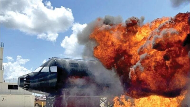 Breaking News :Devastating Fire Burns Down Largest Part of Ontario’s Planes of Fame Air Museum, 70 Lives Confirmed Dead.