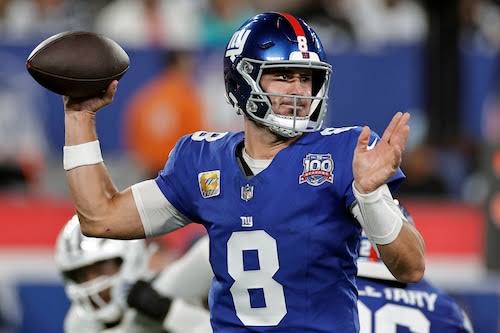 Breaking news: NFL CBS QB star Daniel Jones have a hand shake contract $9678.497 million with the New Orleans saints manager after he got released for…. read more 