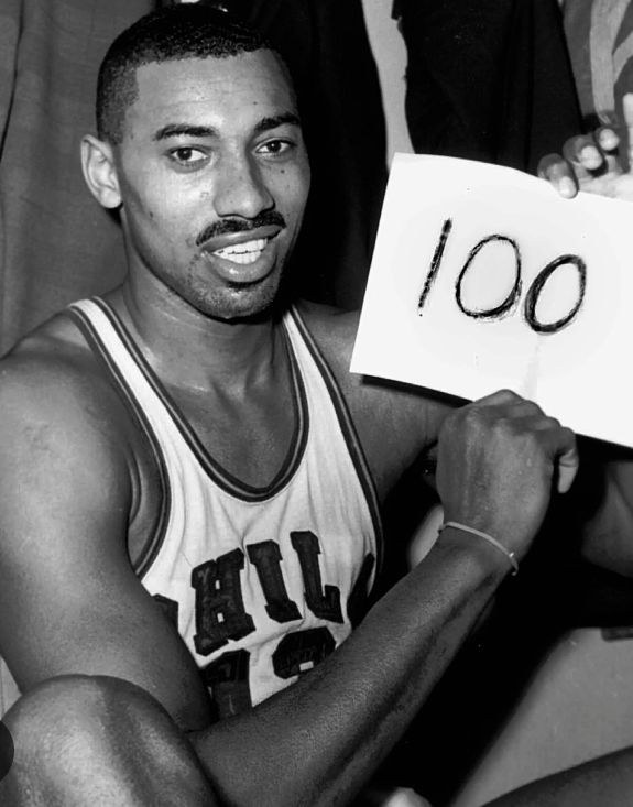 Where does Wilt Chamberlain rank among the top-10 NBA players of all time?