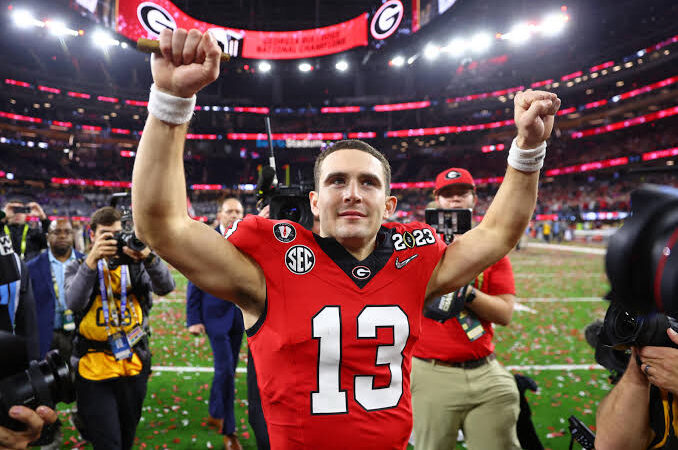 Breaking News formal Georgia stars dominate in the NFL championships games… See More 