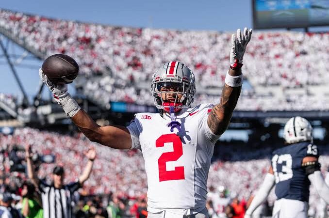 Great News: Ohio State WR Emeka Egbuka as a Game Changer for the Buckeyes…see more 