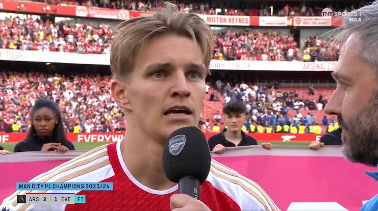 Deal done: ✅ Tottenham Hotspur owner finally reach out an agreement of €98.2 million to signed arsenal captain Martin Odegaard due to……. More details ⬇️