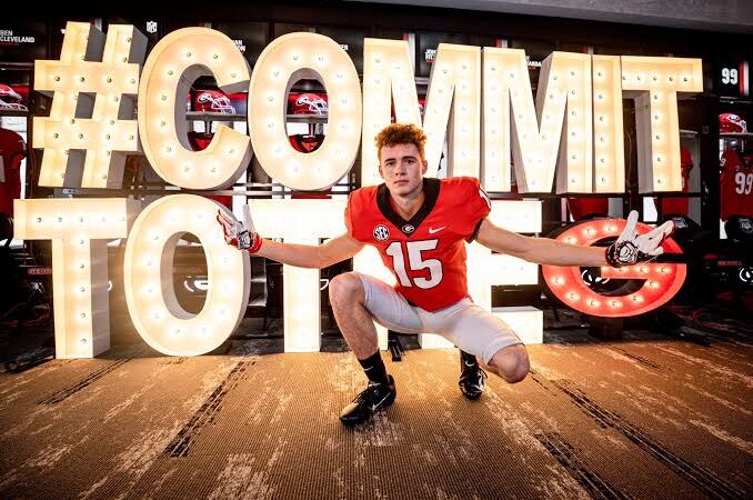 Great News: Georgia bulldogs WR Ladd McConkey committed to the bulldogs club… read more