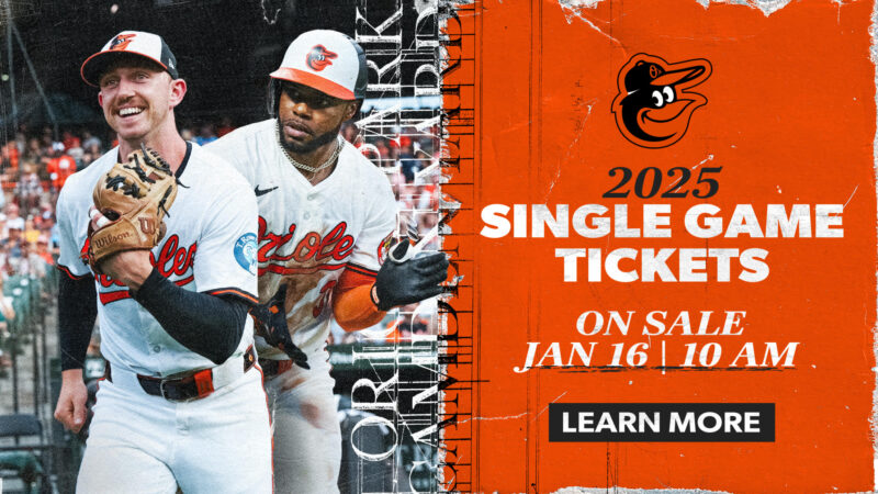 HOT NEWS: Orioles MBL Fans Festivals Happening  Regular Tickets in 2025 session increases to $50… read more 