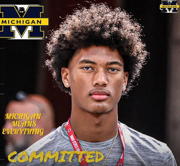 Breaking News: Michigan Football Significantly Land a Monumental Pledge,Five-Star Elite Freshman Chris Henry Jr Committed To Wolverines Over…….. more details ⬇️ 