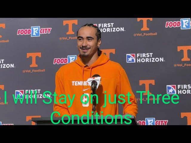 Heartbreaking sad news:Tennessee Volunteer Quarterback Nico Iamaleava turned down a huge offer over 90.9m live on his IG that let all his fans in shock…
