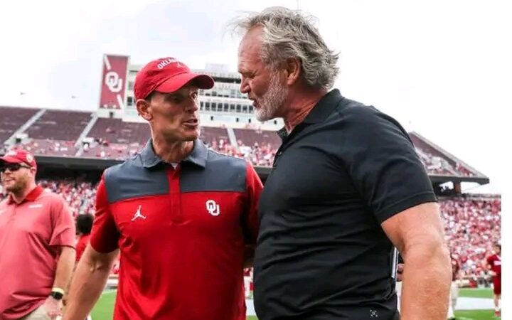 historic actions as Terrence, a former football legend Brian Bosworth says that Oklahoma pride is a part of him wherever he goes and is dedicated to helping the Oklahoma Sooners football team succeed in the future. He donates the full $12.2 million to Brent Venables for the new football stadium project……….